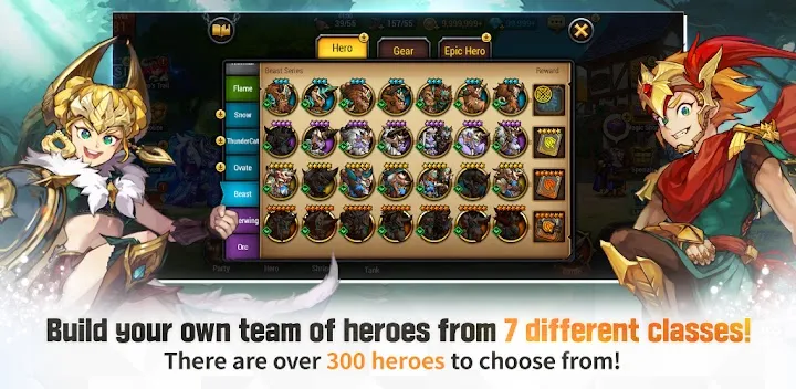 Mapa świata Seven Hearts